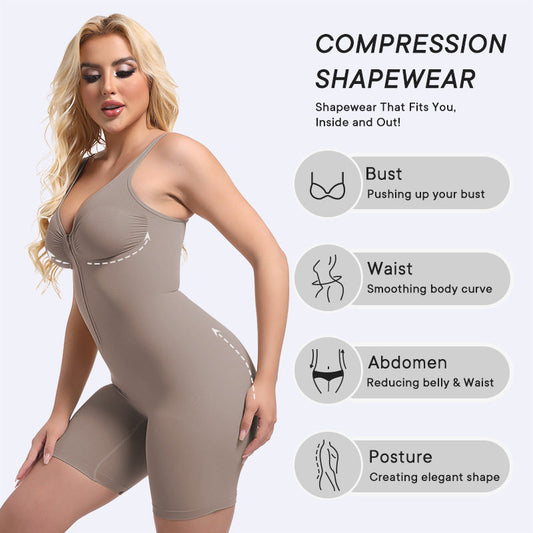 Seamless Tummy Control Shapewear Bodysuit