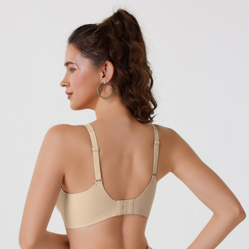 Seamless Wire-Free Deep V Bra