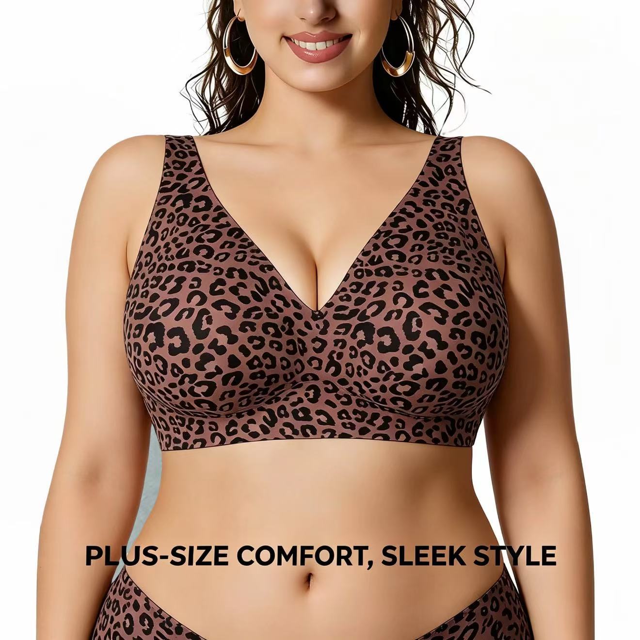 Seamless Wire-Free Full Coverage Bra