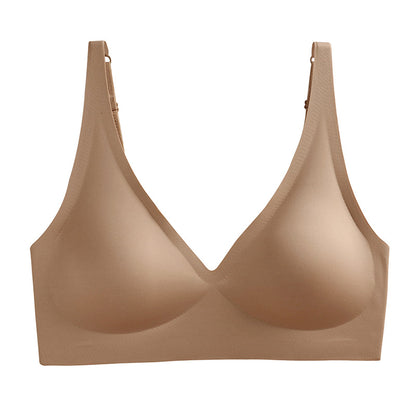 Seamless Wire-Free Push-Up Bra for Women