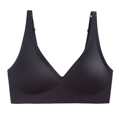 Seamless Wire-Free Push-Up Bra for Women