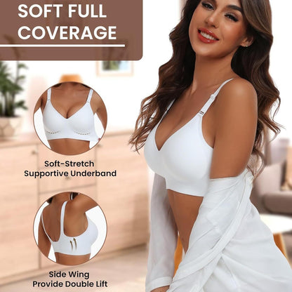 Seamless Wire-Free Push-Up Bra