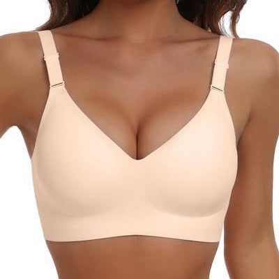 Seamless Wire-Free Push-Up Bra