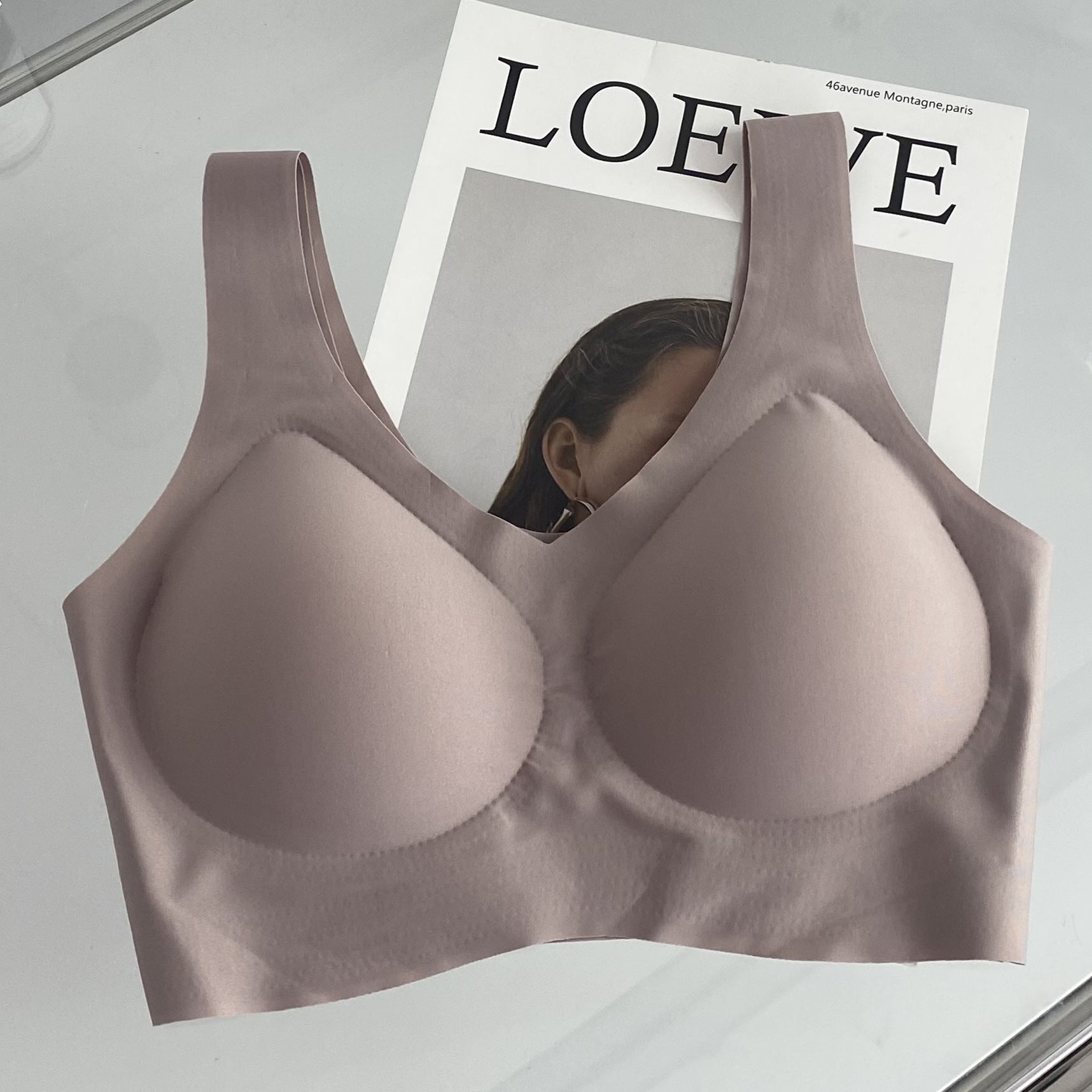 Seamless Wire-Free Vest Bra