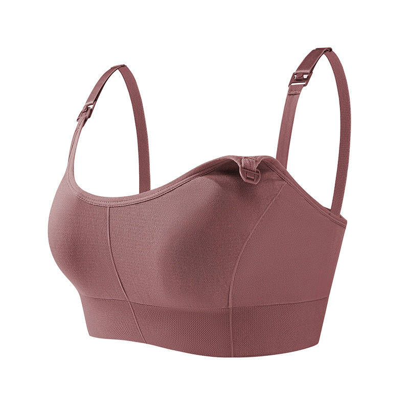 Seamless Wirefree Nursing Bra Maternity Comfort