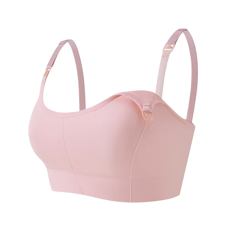 Seamless Wirefree Nursing Bra Maternity Comfort