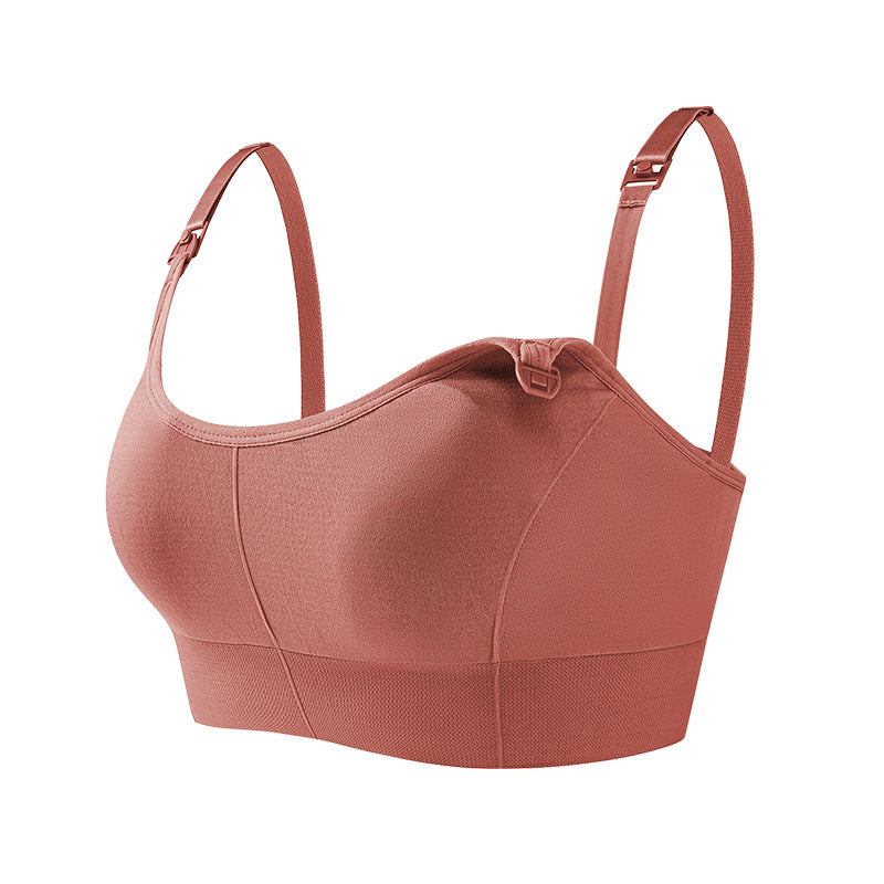 Seamless Wirefree Nursing Bra Maternity Comfort