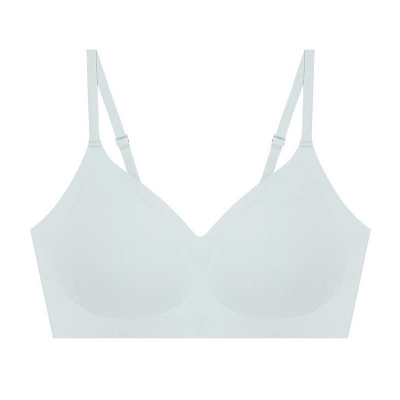 Seamless Wireless Bra with Thin Pads