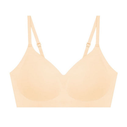 Seamless Wireless Bra with Thin Pads