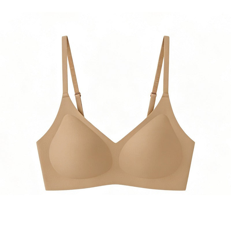 Seamless Wireless Bralette with V-Neck