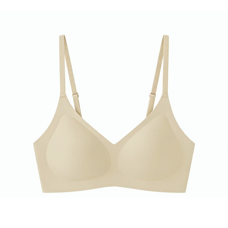 Seamless Wireless Bralette with V-Neck