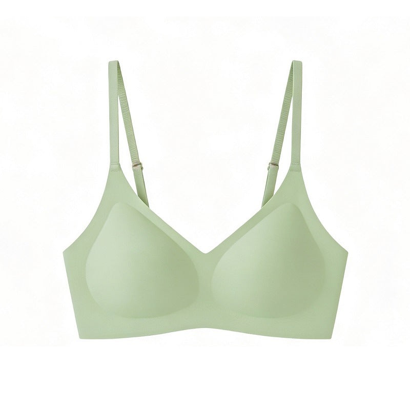 Seamless Wireless Bralette with V-Neck
