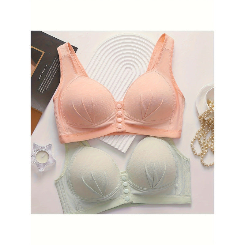 Seamless Wireless Push-Up Bra
