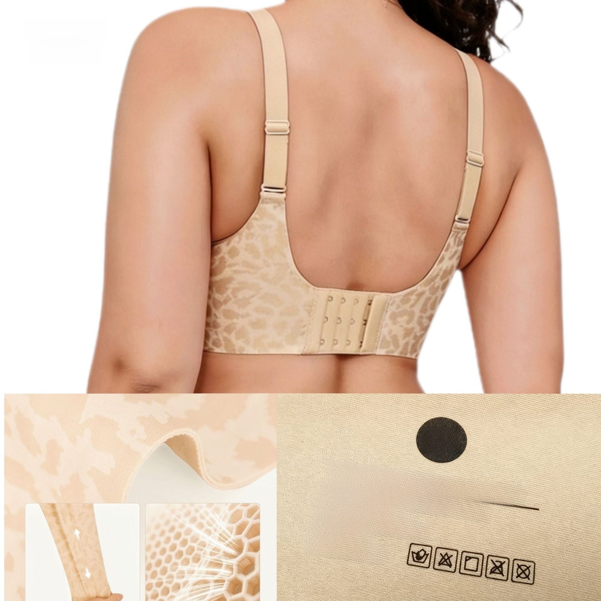 Seamless Wireless Support Bra