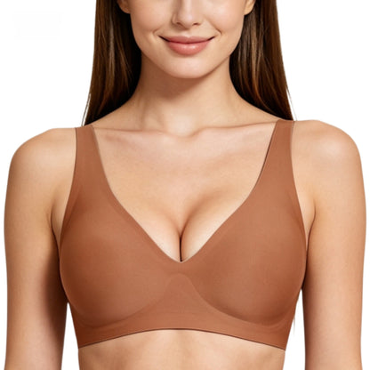Seamless Wireless Support Bra