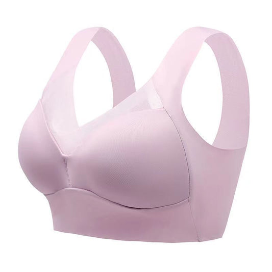 Seamless women's sports bra