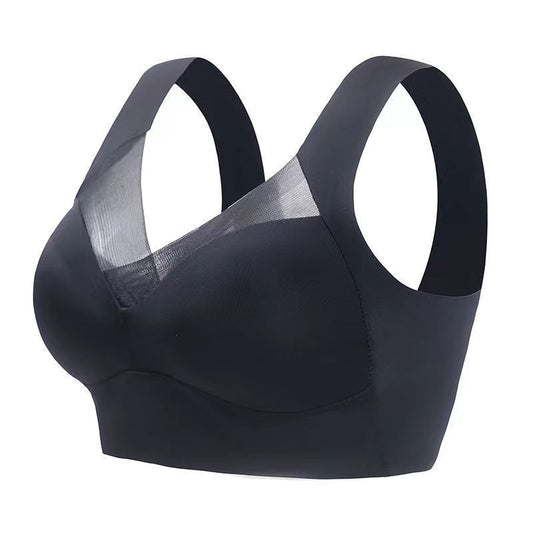 Seamless women's sports bra