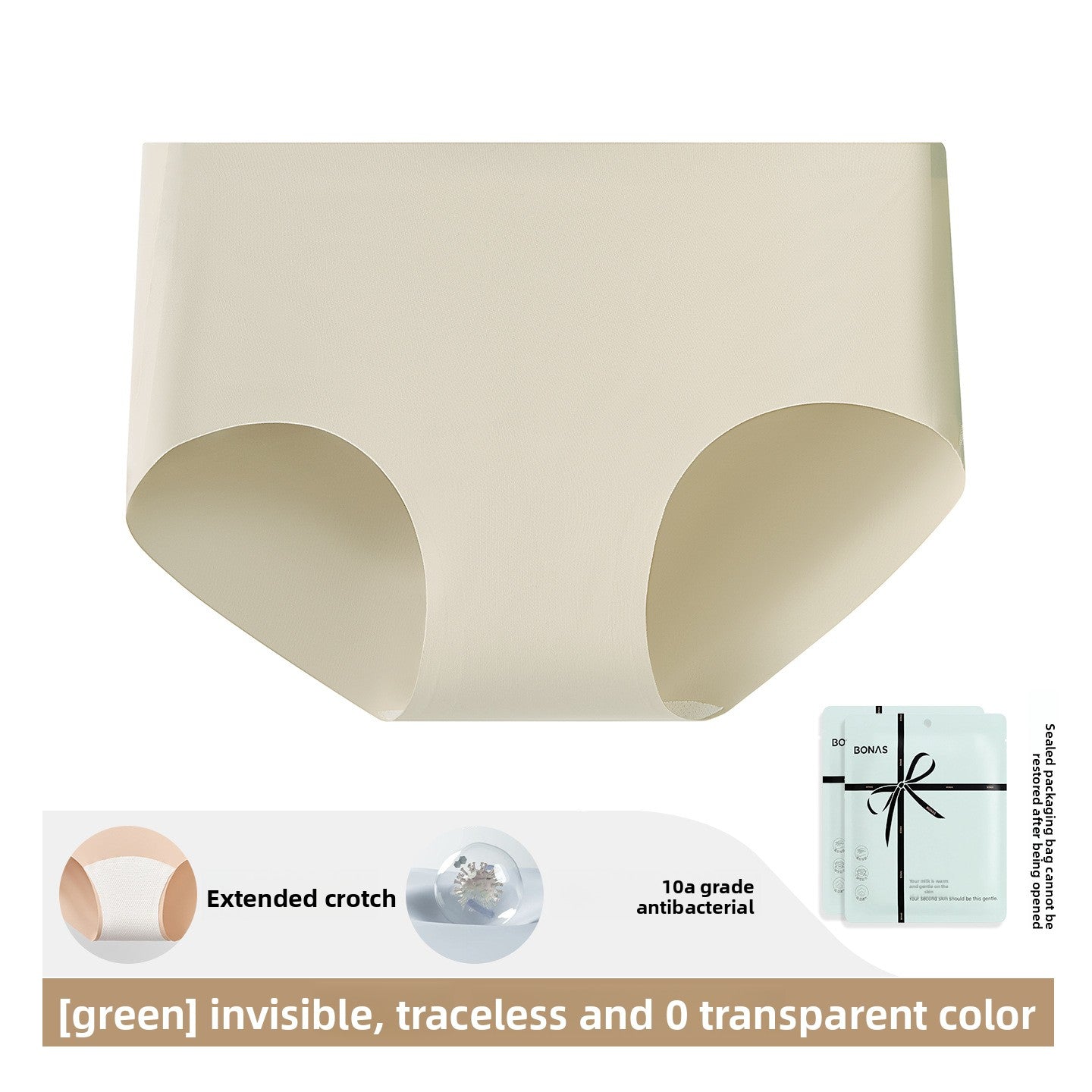Seamless Women Silk Panties Breathable Sports Briefs