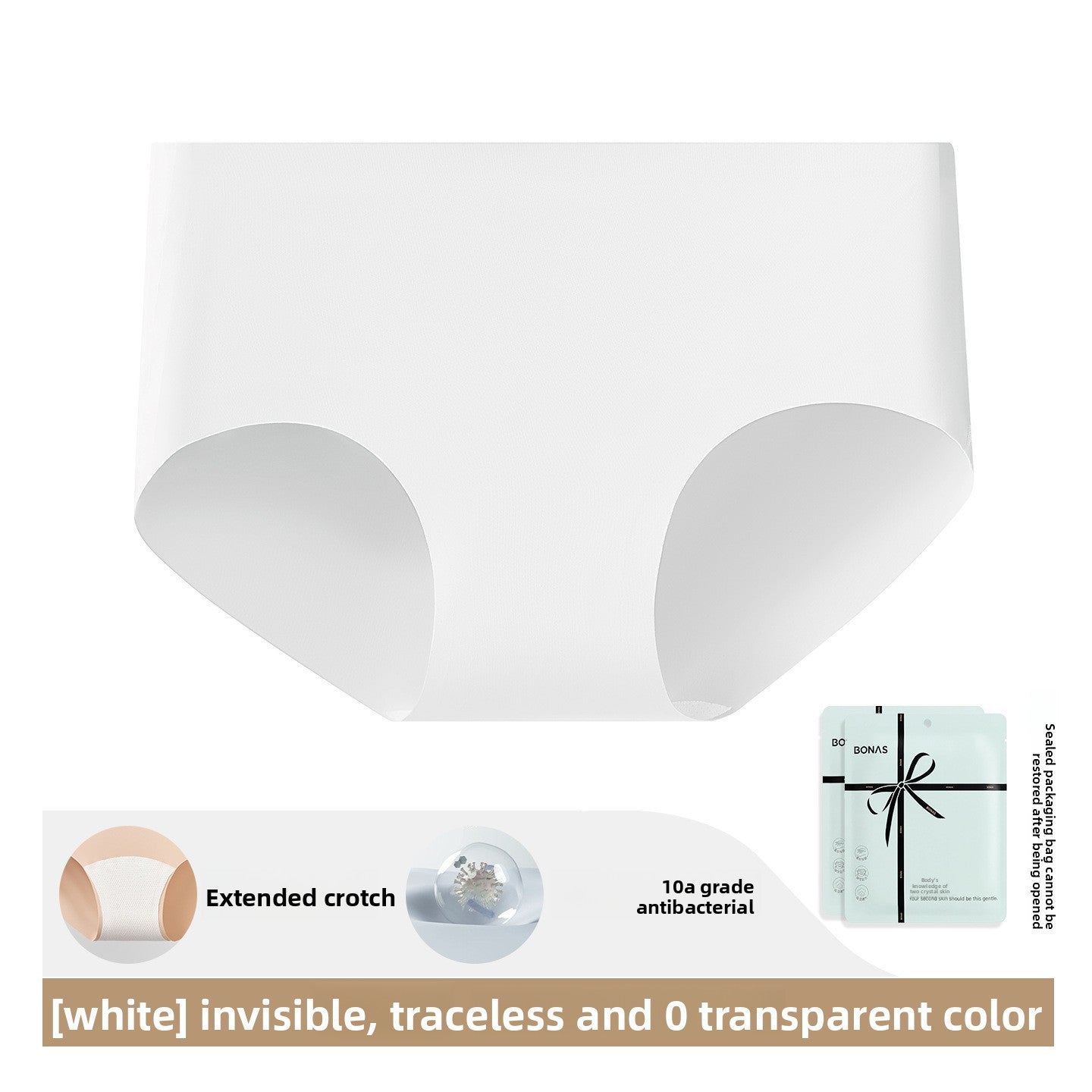 Seamless Women Silk Panties Breathable Sports Briefs
