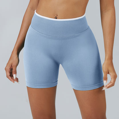 Seamless Yoga Fitness Shorts