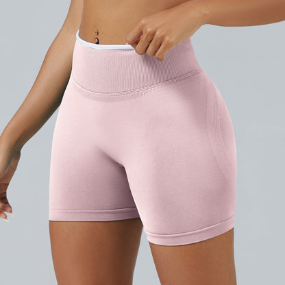 Seamless Yoga Fitness Shorts