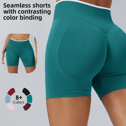 Seamless Yoga Fitness Shorts