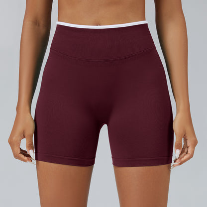 Seamless Yoga Fitness Shorts