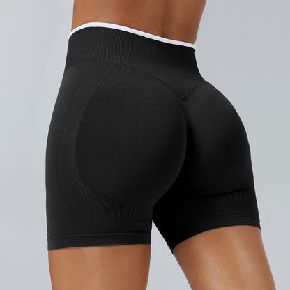 Seamless Yoga Fitness Shorts