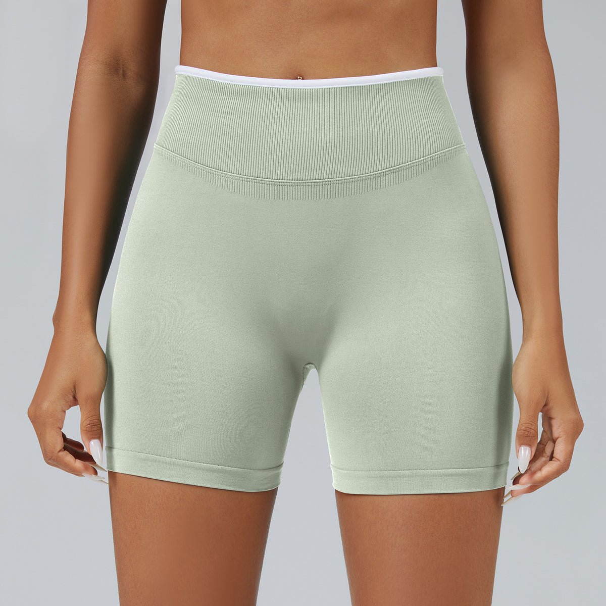 Seamless Yoga Fitness Shorts