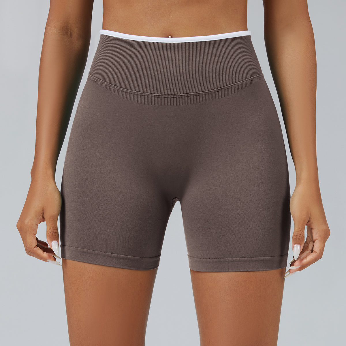Seamless Yoga Fitness Shorts