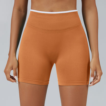 Seamless Yoga Fitness Shorts