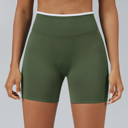 Seamless Yoga Fitness Shorts