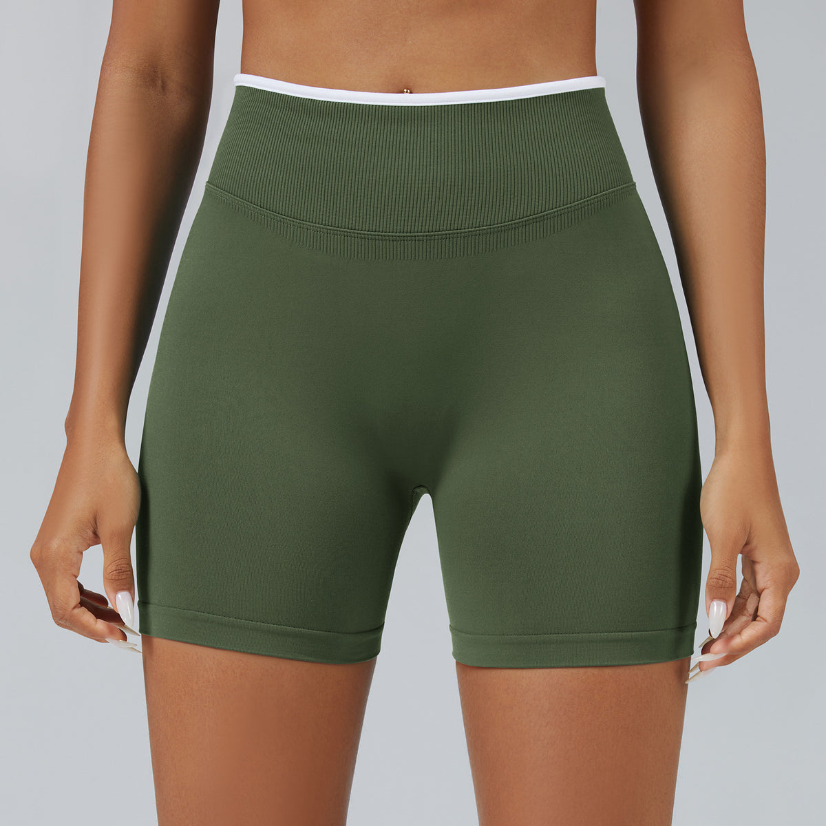 Seamless Yoga Fitness Shorts