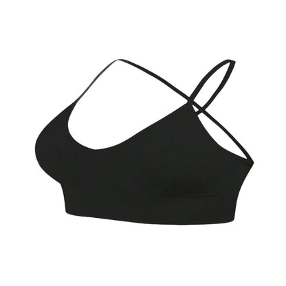 Seamless Yoga Sports Bra Quick-Dry Fitness Running Top