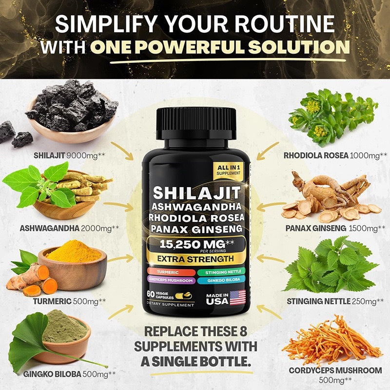 Seamoss and Shilajit Capsules