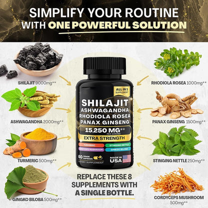 Seamoss and Shilajit Capsules
