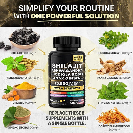 Seamoss and Shilajit Capsules