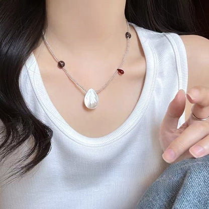 Seaside Shell Starfish Pendant Necklace