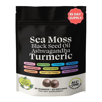 Seaweed gummy candy