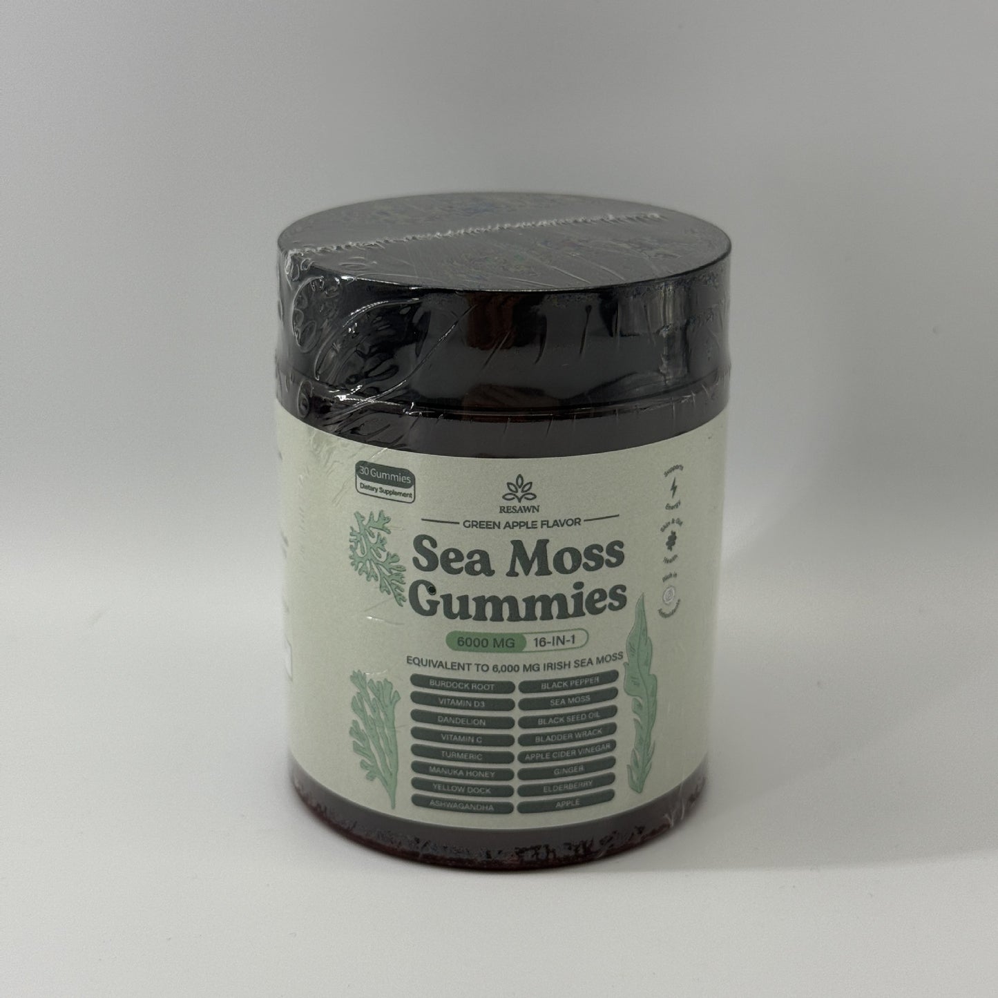 Seaweed Immunity Gummies with Black Seed Oil