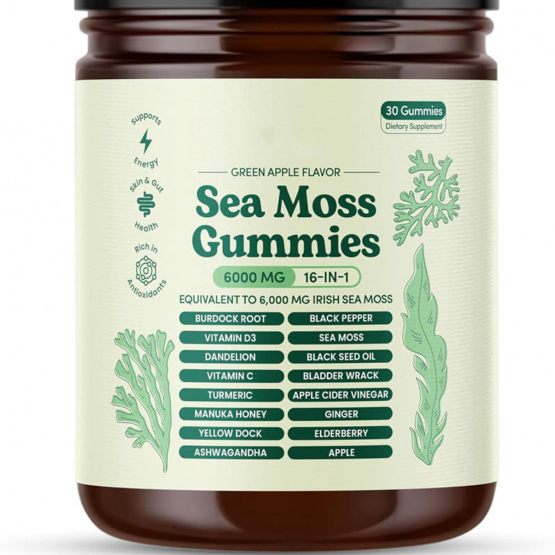 Seaweed Immunity Gummies with Black Seed Oil