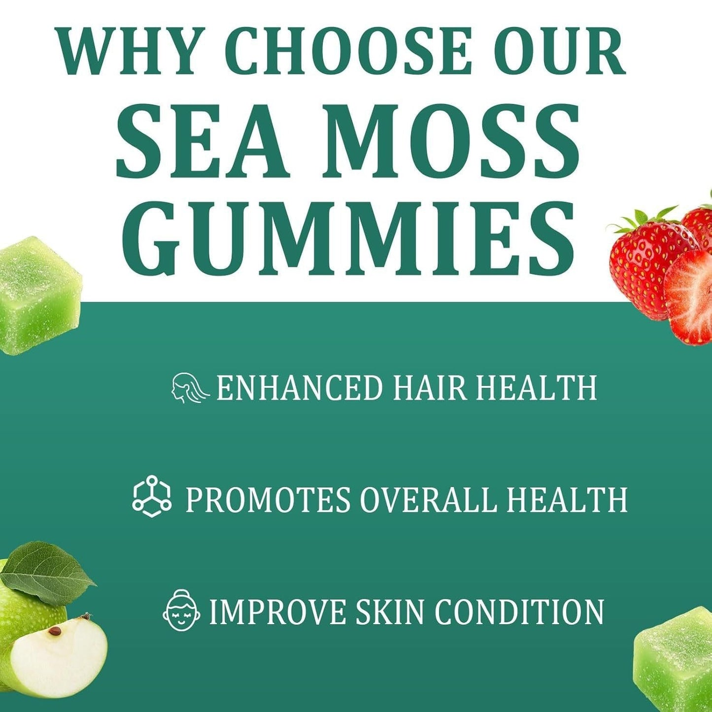 Seaweed Vitamin Gummies Immunity Support