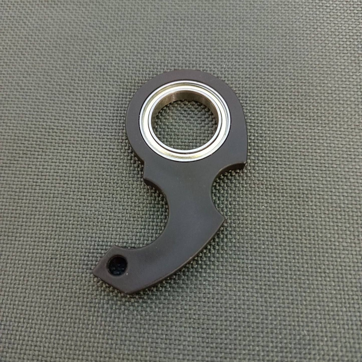 Second generation rotating keychain gyroscope