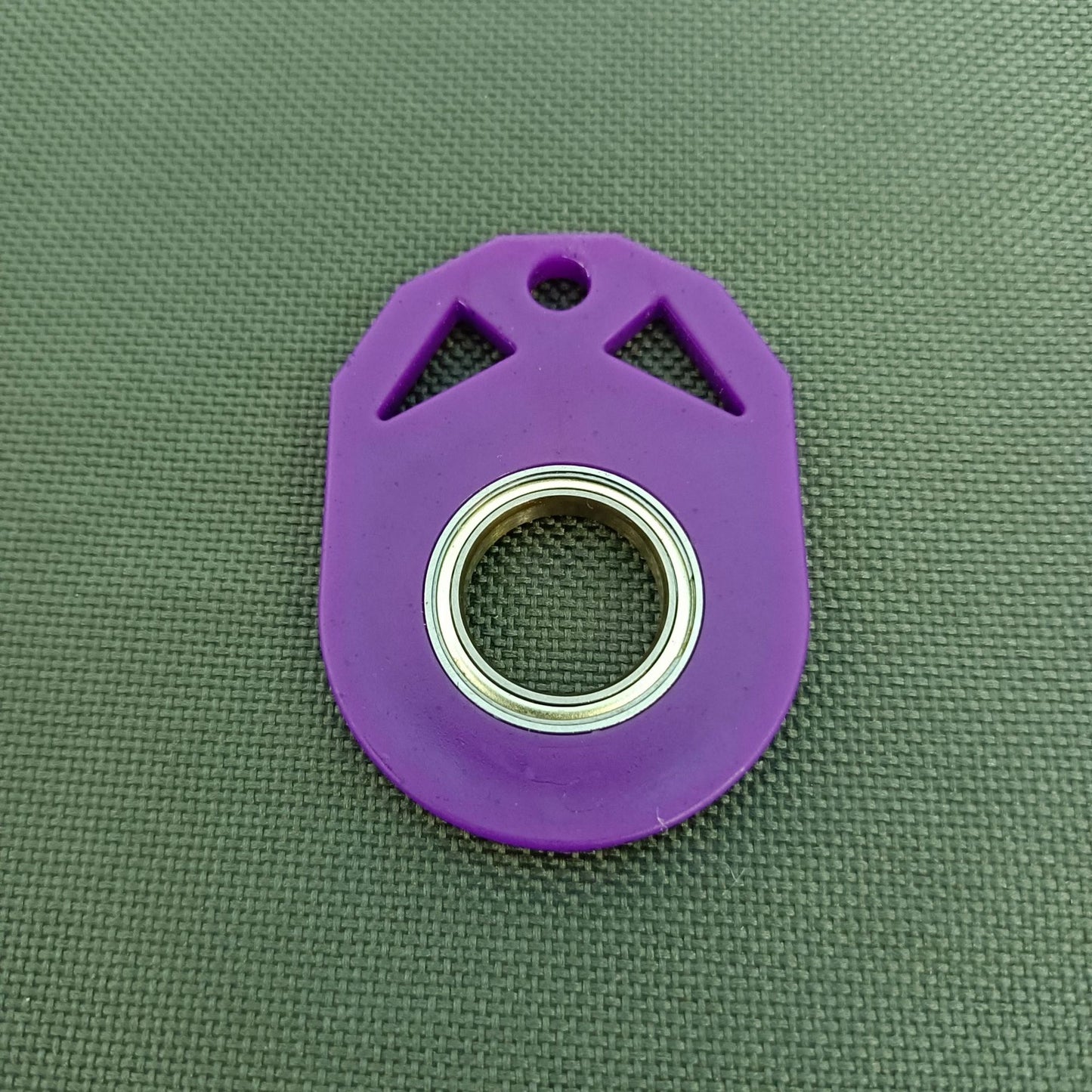 Second generation rotating keychain gyroscope