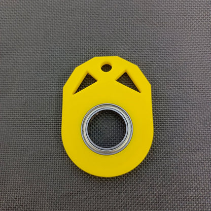 Second generation rotating keychain gyroscope