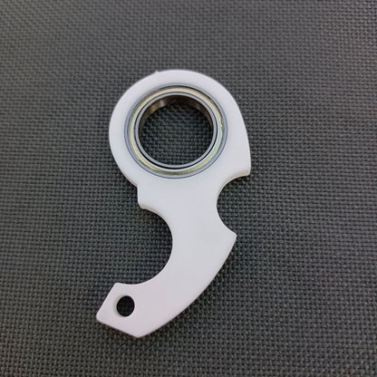 Second generation rotating keychain gyroscope
