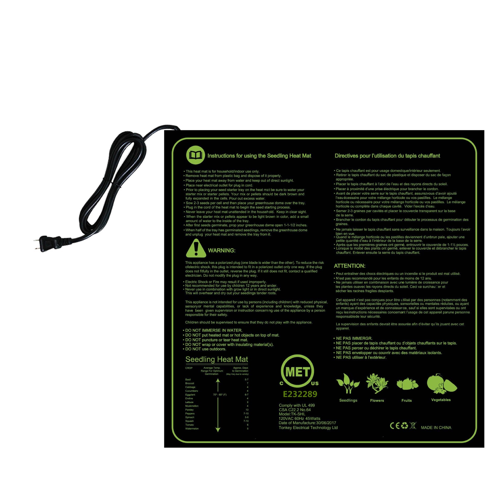 Seedling Heating Pad