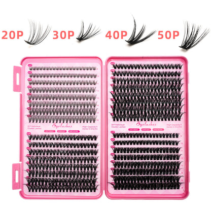 Segmented False Eyelashes