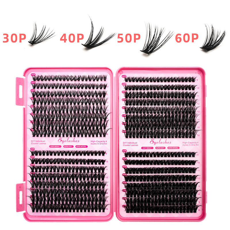 Segmented False Eyelashes