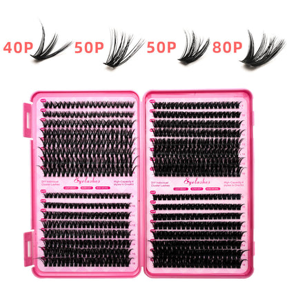 Segmented False Eyelashes